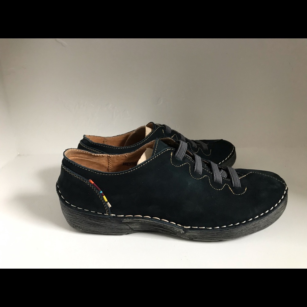Suede slip ons NIB